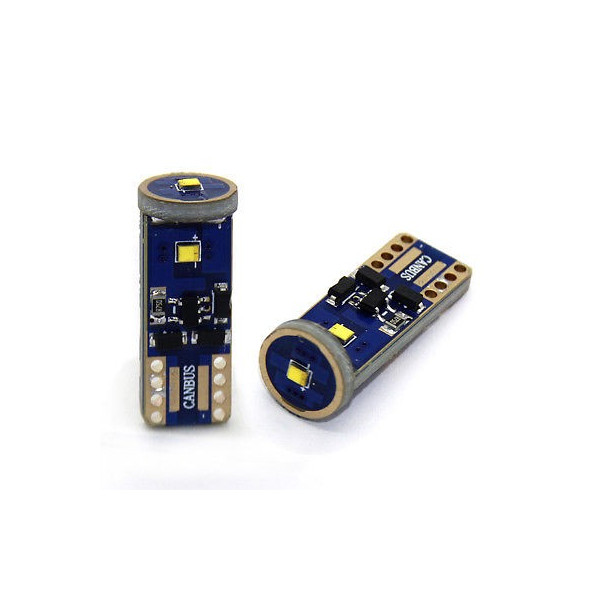 LED diodlampa T10 - W5W med Canbus 10 st Samsung dioder xenonvit LED diodlampa T10 - W5W med Canbus 10 st Samsung dioder xenonvit