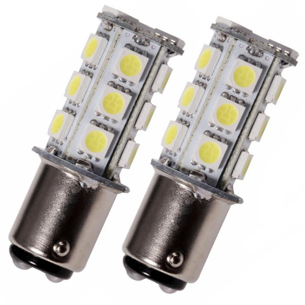 Led diod lampa BA15d Xenonvit 2-pack Led diod lampa BA15d Xenonvit 2-pack