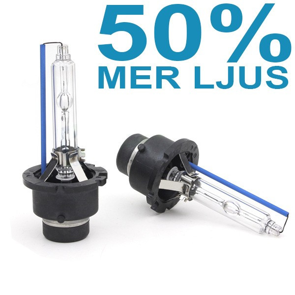 D2S 35W Xenonlampor 50% mer ljus 5500K 2-pack D2S 35W Xenonlampor 50% mer ljus 5500K 2-pack