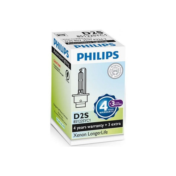 Philips D2S 35W longer life 7 års garanti Philips D2S 35W longer life 7 års garanti