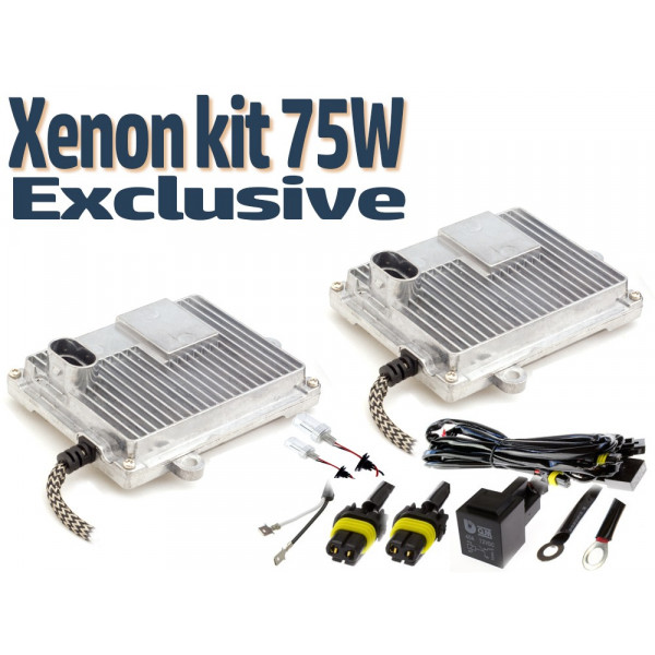 Xenon hid kit - Xenonljus slim 75W Xenon hid kit - Xenonljus slim 75W